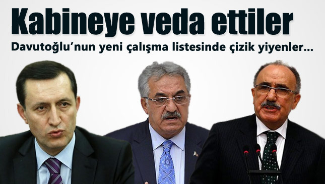 Kabineye kimler veda etti?