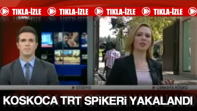 Spiker canlı yayında fena yakalandı